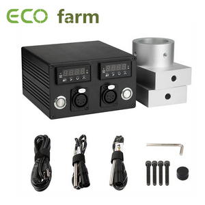 ECO Farm Kit de plaques de presse de colophane de chaleur 3x5 pouces avec boîte de contrôleur double tiges de chauffage vente rapide