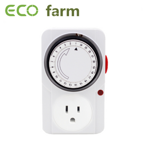 ECO Farm Greenhouse 24 heures à la terre élèvent la minuterie de lumière / minuterie de prise numérique 220v