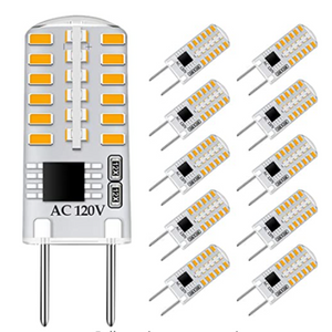 Ampoule LED G8 Dimmable 3W AC 120V Blanc Chaud 3000K