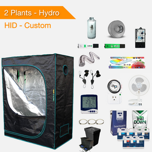HID / T5 Hydroponic Kits de culture complets pour 2 plantes