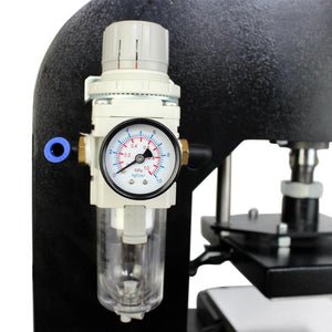 5000psi 12x12cm Pneumatic Rosin Dab Tech Heat Press