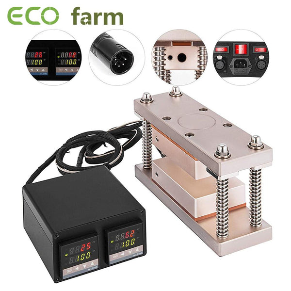 ECO Farm Presse à colophane Plate Kit 3 * 5/3 * 7 pouces Rosin Heat Press Kit de chauffage double vente rapide