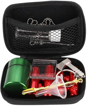 ECO Farm 12 pcs kits de sac de rangement pour outils de tabac portables couleur aléatoire