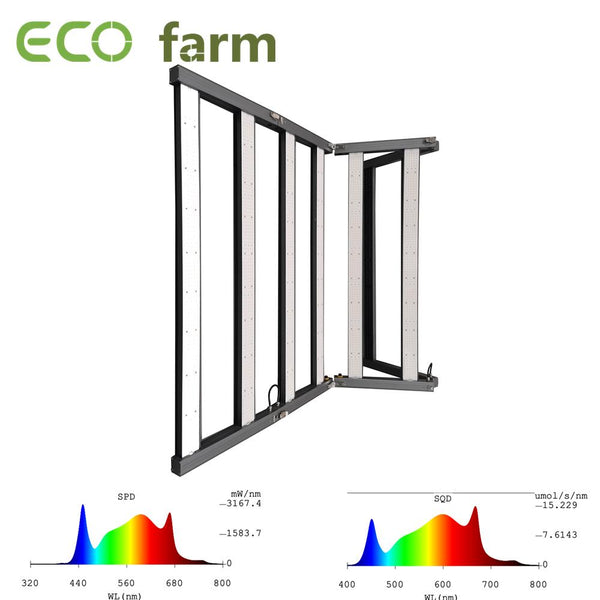 ECO Farm 780W/960W cycle complet pliable Dimmable LED élèvent la lumière pour la serre