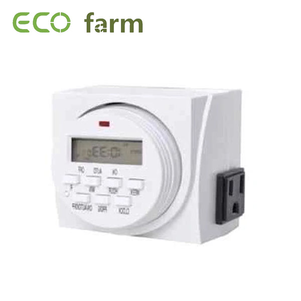 ECO Farm Chronomètre Numérique de Double Prises