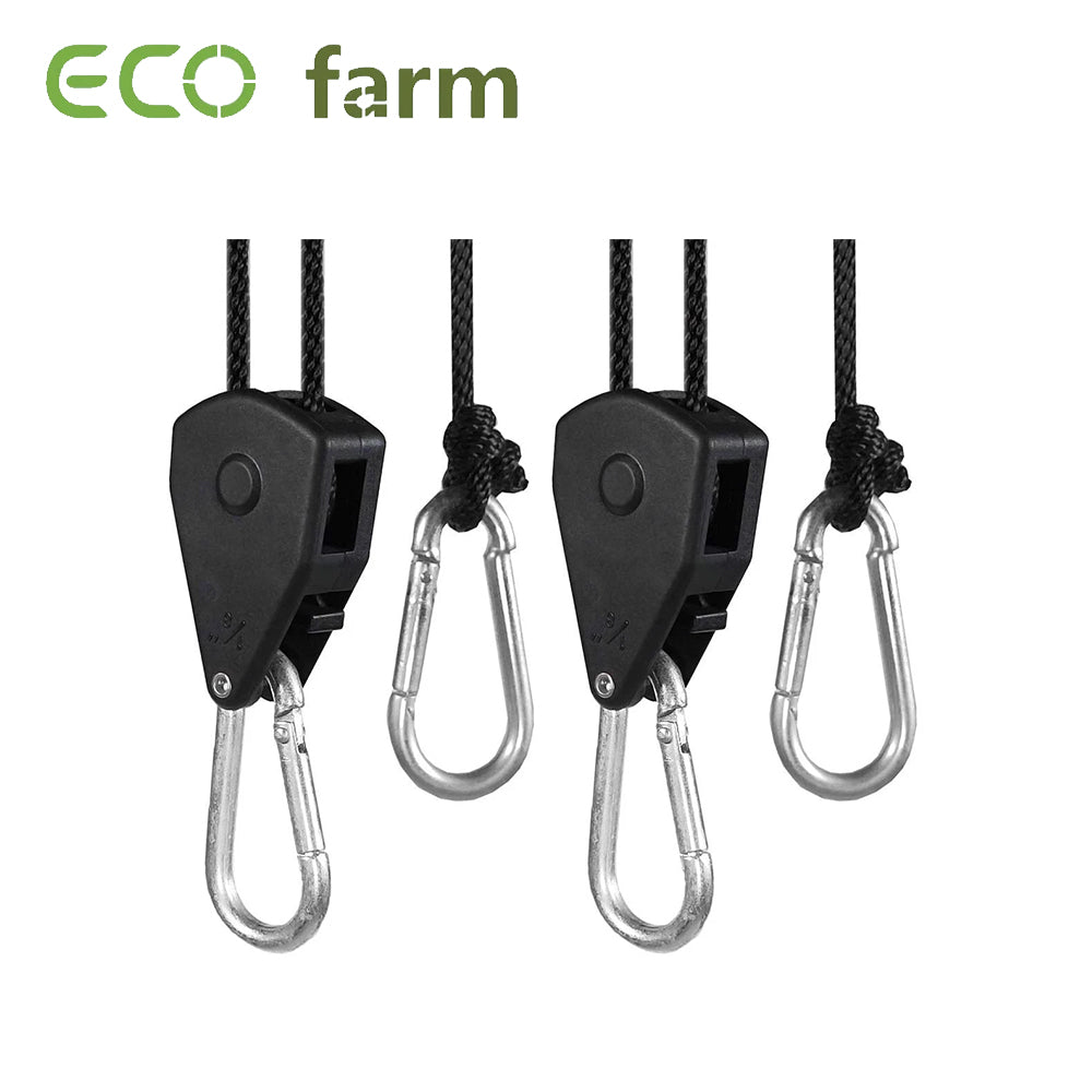 ECO Farm Cintre Léger Corde à Cliquet Ajustable 1/8 3mm