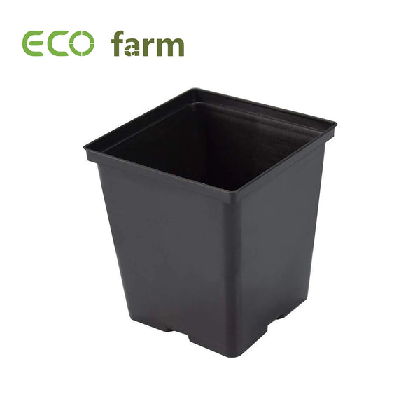 Eco Farm Pot en Plastique Carré 1 Gallon