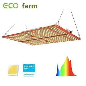 ECO Farm Lampe de Plante Plaque quantique dimmable avec puces Samsung 301H + UV-IR ECOT series 120 W / 240 W / 480 W