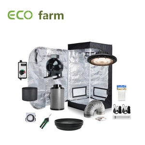 ECO Farm 1,3x1,3ft(16x16x48in/40x40x120cm) Kit de Chambre de Culture DIY