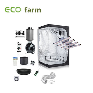 ECO Farm 2,7x2,7ft(32x32x64in)/(80x80x160cm) Paquet de Culture DIY Outillage Complet de Tente de Culture d'Intérieur
