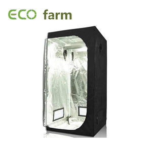 ECO Farm 3,3x3,3ft(100x100cm) Tente de Culture de Serre Salle Noire Tente Hydroponique d'Intérieure