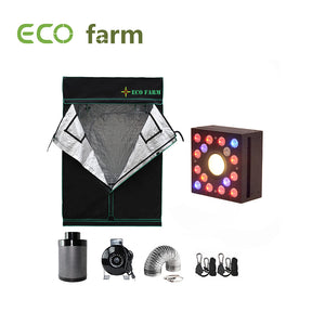ECO Farm 5x5ft(60x60in/150x150cm) Système de Plantation Légume Fleur Tente de Culture Hydroponique pour 6 Plantes