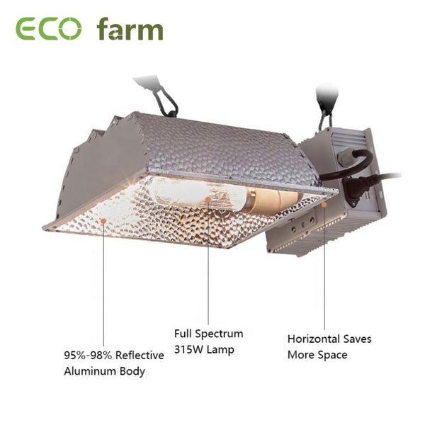 ECO Farm 315 watts en céramique élèvent la lumière à extrémité simple pour les plantes d'intérieur de culture hydroponique