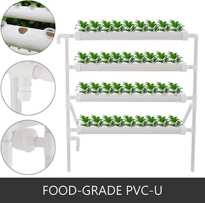 ECO Farm Agriculture  verticale 4 couches 4 tuyaux 36 sites de plantes Kit de système de culture hydroponique grande remise