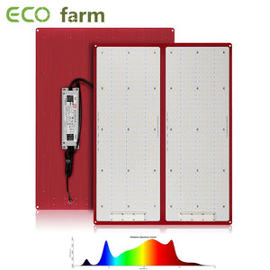 ECO Farm Plaque quantique dimmable  240W / 480W avec puces Samsung 301H + version rouge UV IR et pilote MeanWell