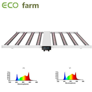 ECO Farm MB3 PRO 760W LED pliable élèvent la lumière avec des puces Samsung 301B bandes lumineuses à spectre modifiables