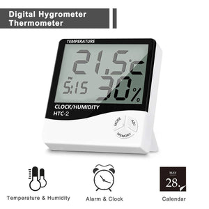 ECO Farm Compteur Hygro/Temperature/Humidite pour Culture Hydroponique