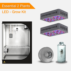 Kit de Culture Essential 2 plantes - lampes de culture à LED