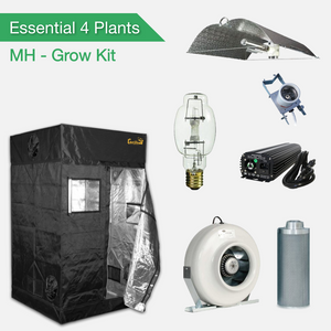 Kit de culture Essential 4 plantes - HPS