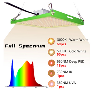 ECO Farm Type de vert à Spectre Complet épissé du Panneau Quantum 50W avec des puces Samsung 281B